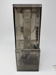 Clear Plastic Payphone Coin Bank Motorized Sorter Telephone Novelty Model 3124