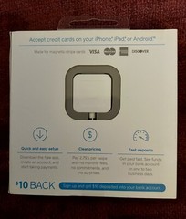Lot of (3) Square A-PKG-0206-01 Credit Card Reader for iPhone, iPad and Android