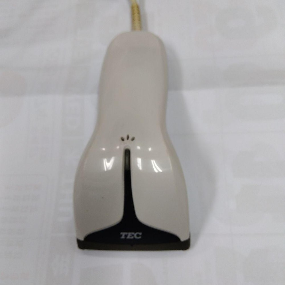 TEC HS560UB White Handheld Wired Barcode Scanner USB Type