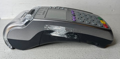 VeriFone VX 520 VX520 Credit Card Machine Ethernet Chip Reader No Power Adapter