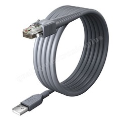 2Pc 7FT USB Barcode Scanner Cable for Symbol LS2208 LS4208 DS9208 CBA-U01-S07ZAR