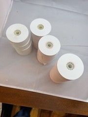 1 inch calculator receipt 17 rolls unknown brand