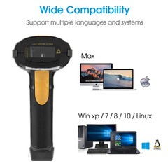 Esup Barcode Scanner with Stand USB Usb With