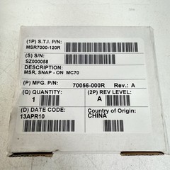 Symbol Motorola MSR7000-120R Snap On Credit Card Swipe Reader MC70 MC75 MC75A