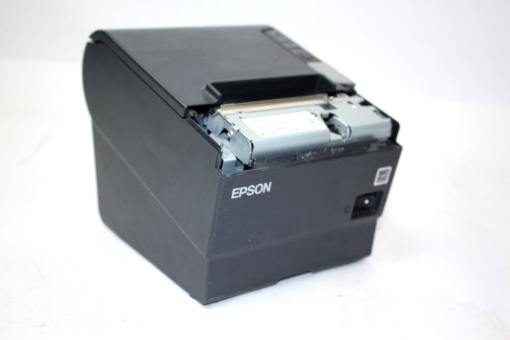 EPSON TM-T88V M244A Pos USB Thermal Printer No Power Supply – Missing Front Lid