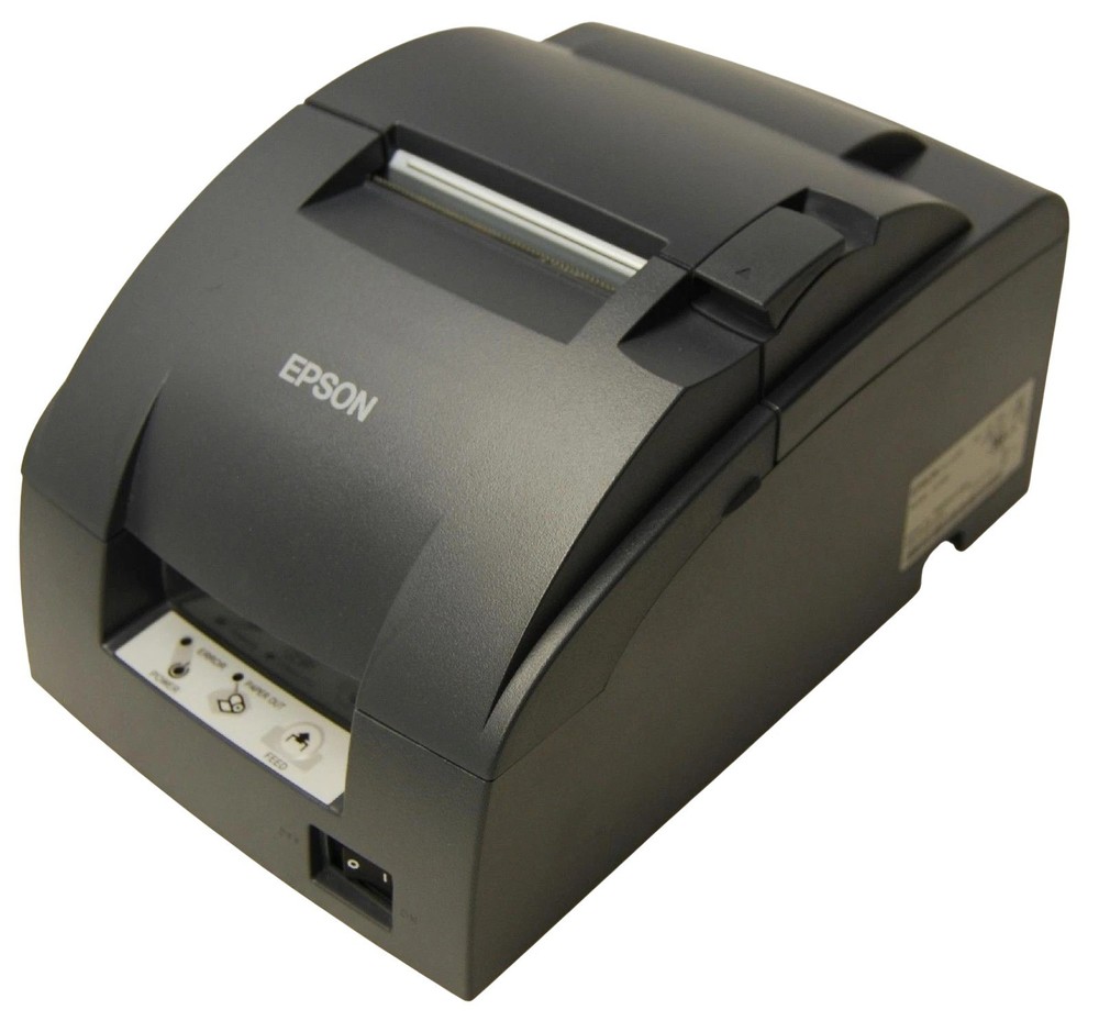 Epson TM-U220B Pos Kitchen Receipt Printer (ETHERNET-LAN) NO PS Incld *Warranty*