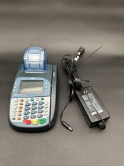 Hypercom Optimum T4100 Credit Card Terminal Works *Parts Only*