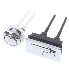 1pc Dual Flush Toilet Tank Button Round Square Toilet Push Dual Flush Button*QH