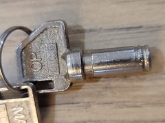 Royal ER 140 Cash Register Barrel Lock Keys MA 0C2 OP 0C6 Lot of 2
