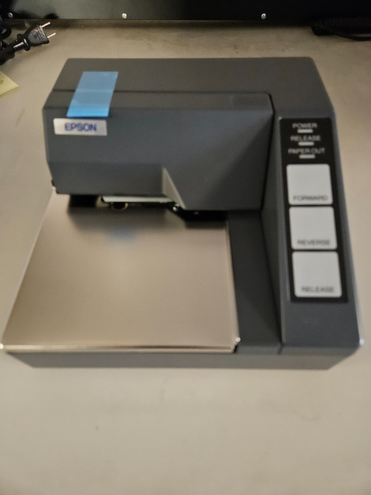 Epson TM-U295 POS Slip Printer, Serial Port, Dark Gray, with Accessories