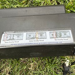 Royal Sovereign RCD-1000 UV Counterfeit Bill Money Detector Blck Office Security