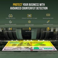 Efficient Dollar & Euro Bill Counting – 1,500 Notes/min