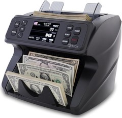 DETECK DT600 Bank Grade Money Counter Machine Mixed Denomination Value Counting