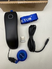NETUM QR Code Scanner Mini Barcode Scanner – Bluetooth Compatible, Portable USB