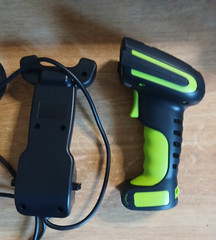 Alacrity 2D Industrial Wireless Barcode Scanner 433 Mhz Green – Open Box