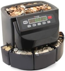 Cassida C200 Business-Grade Electronic Coin Sorter, Counter and Roller