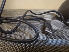 Unitech MS340-CUCB00-SG Barcode Scanner w/ USB Cable and Instructions