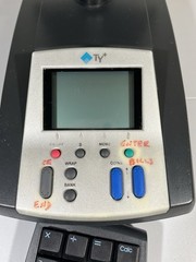 TellerMate TY+ Money Counter Currency Machine Scale Keyboard Untested As Is