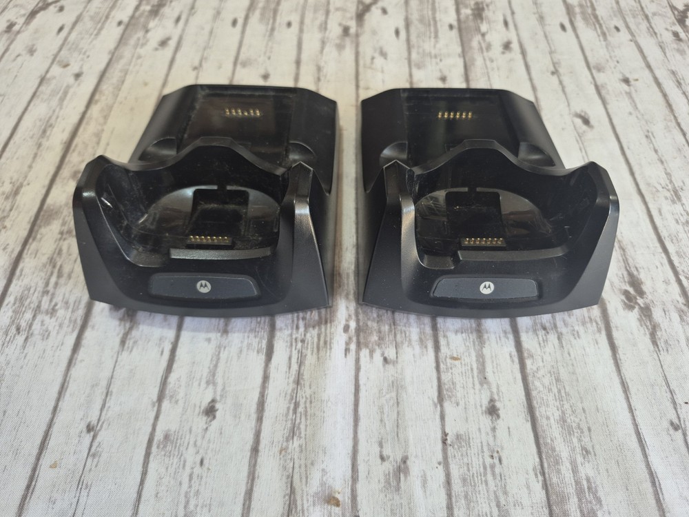Motorola CRD5500-1000 Barcode Charger Cradle Lot of 2 MC55 MC65 No Charger