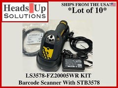 LOT of 10 LS3578-FZ20005WR KIT Barcode Scanner, STB3578 Refurbished USA SHIPPER!