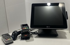NCR 7761-3100-0064 15″ Touchscreen Terminal Windows POS w Card Reader