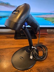 NetumScan NSL6-S Handheld Wireless CCD Barcode Scanner with USB Cable and Stand