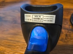 NetumScan NSL6-S Handheld Wireless CCD Barcode Scanner with USB Cable and Stand
