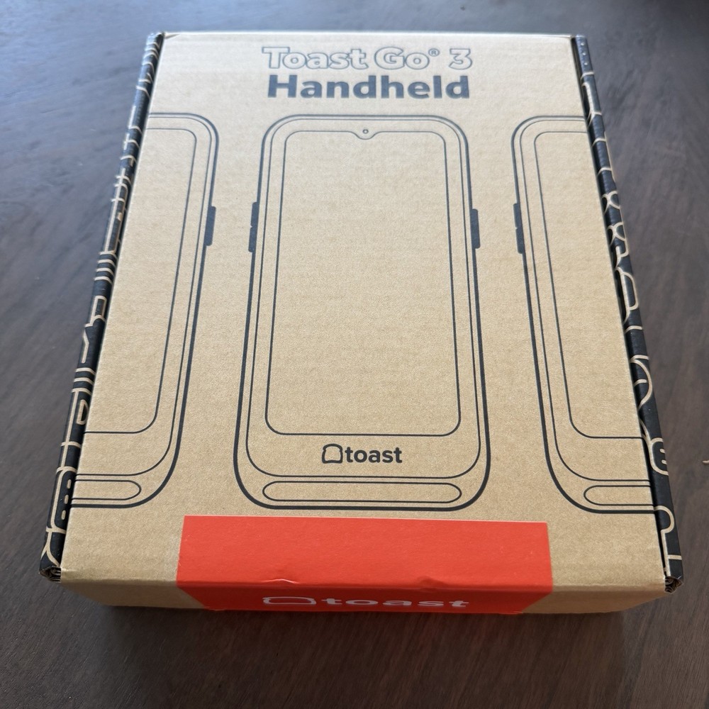 Toast Flex POS Go 3 TG300 Handheld Tablet Mobile Computer Device SEALED BOX