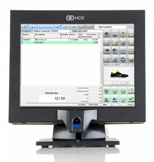NCR P1530 (7754) 15″ POS TERMINAL W/BIOMETRICS & MSR *Warranty*