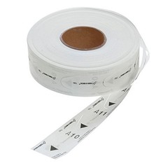 Turn-O-Matic T80 White 3 Digit Take a Number Tickets for D80 Ticket Dispenser –
