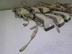 LOT OF 10 Unbranded SD-840 PS/2 Wedge Barcode Scanners