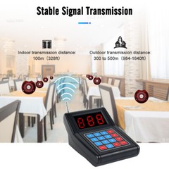 Retekess 10 Replacement Coasters for TD165 Restaurant Pager System Clinic Cafes