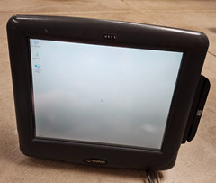 WORKING! Radiant Systems POS | W. Card Reader Cables + Stand!