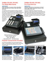 SAM4s ER-940 Cash Register – NIB / W/ Factory Depot Warranty & FREE SHIPPING