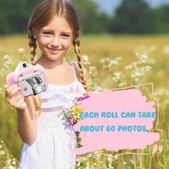 20 Rolls Print Paper for Children Instant Camera Refill Print Pape Kids Digit…