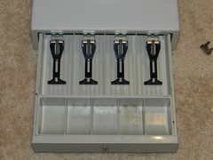 Royal 125nt POS Point-of-Sale Commercial Cash Register Drawer TESTED WORKS