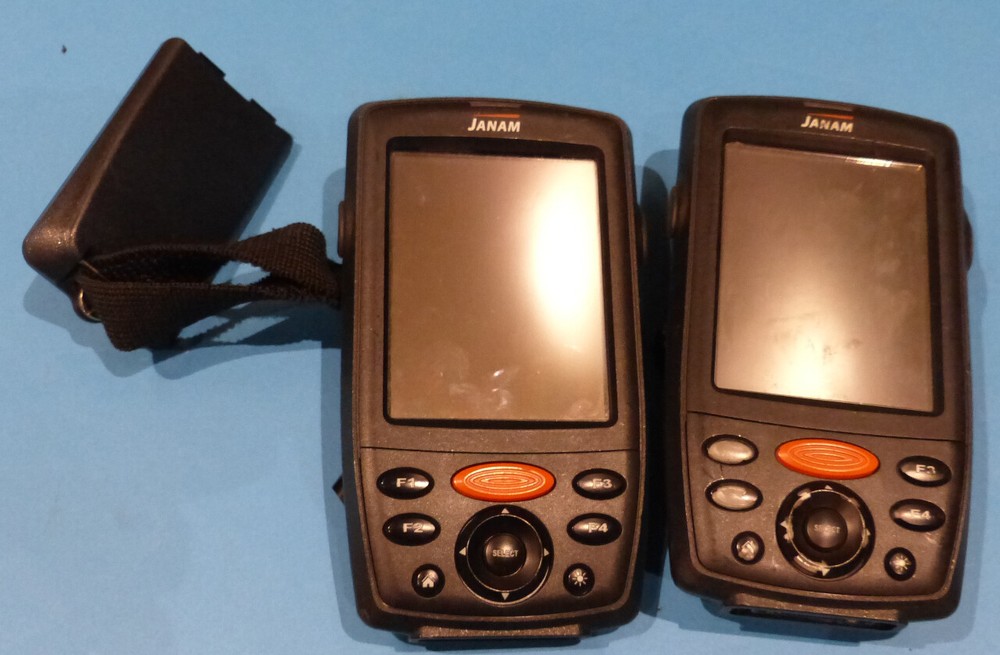 2* JANAM HANDHELD WIRELESS BARCODE SCANNERS XM66W