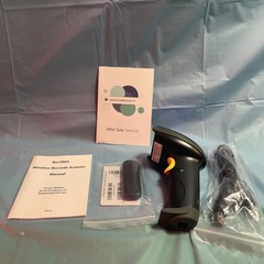 NADAMOO BUR3003 433MHz Wireless Barcode Scanner