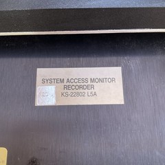 Rare PacTel KS-22802 L5A System Access Monitor Recorder Datel App-48 Vtg Case