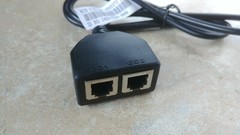 NCR 24V Dual CD1 CD2 6-Pin Cash Drawer Splitter Cable 1432-C516-0009 497-0503373