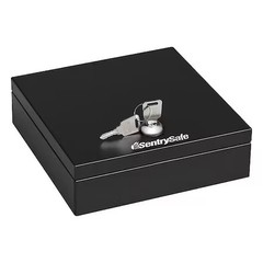 Sentry Safe Ds-1 Cashbox, Black, Steel, 2-1/8Inh, 6-3/4Inw