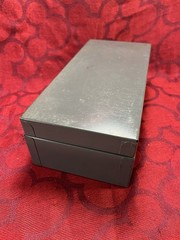 VINTAGE Metal Cash Box Steelmaster Removable Tray 10”x3”x4.5” USA No Key– 9509