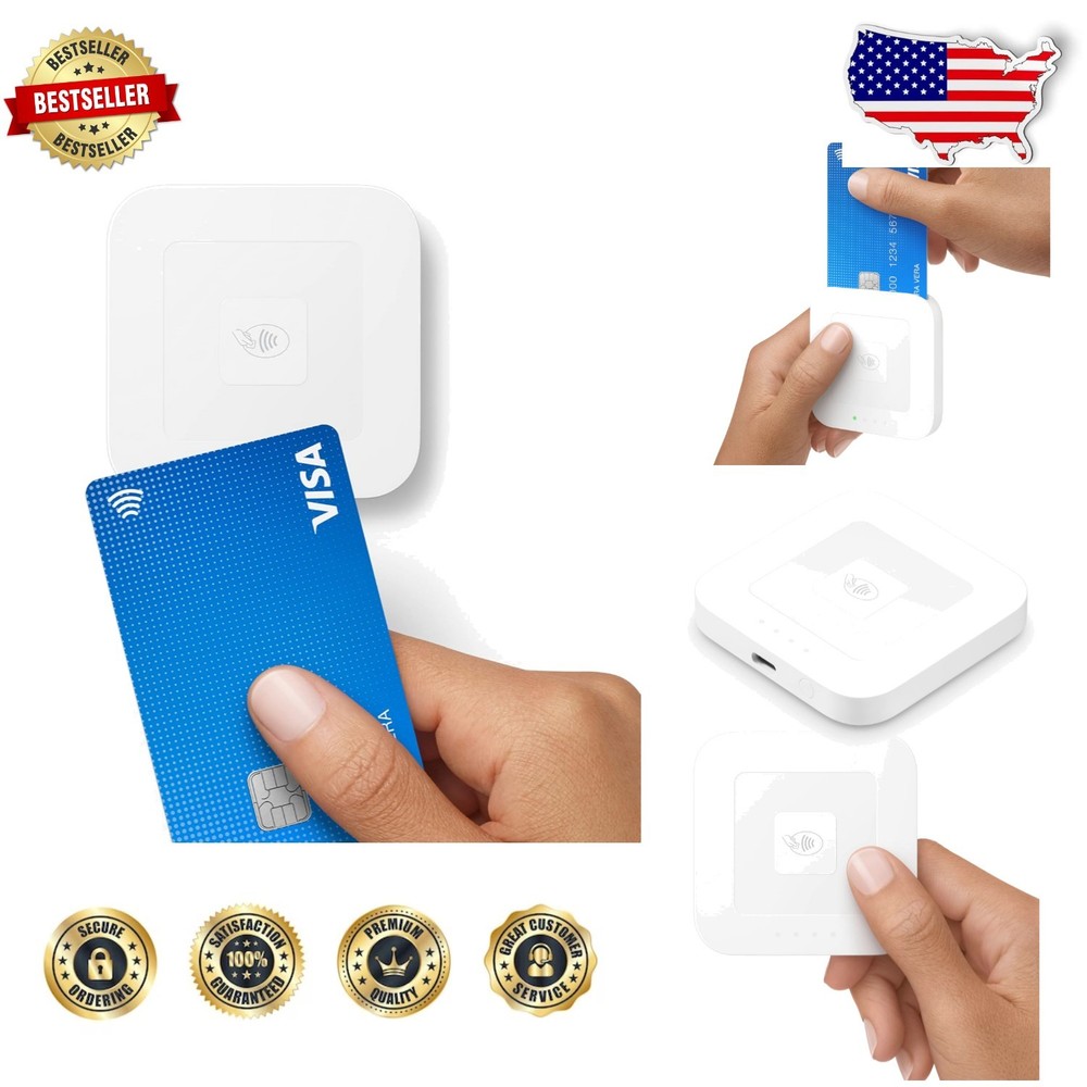 Contactless Chip Reader 2nd Gen Bluetooth NFC Android iPhone – Secure Payments