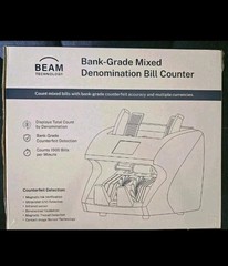 Beam Mixed Denomination Money Counter Machine – New
