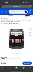 Royal Sovereign Electric Coin Sorter Patented Anti-Jam Technology 1 Row