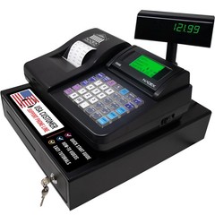 Nadex CR260 Cash Register, Steel Drawer, Fast Printing, User-Friendly Interface