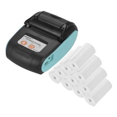 GOOJPRT 58mm Receipt BT Thermal Printer POS+10Roll Paper for Android IOS Windows