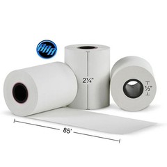 Receipt Paper 10 Rolls for Square Terminal Credit Card Machine, 2.25″x85′ Rolls