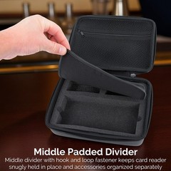 CASEMATIX Hard Shell Travel Case for Square Handheld POS Terminal – Custom Foam