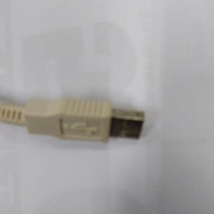 TEC HS560UB White Handheld Wired Barcode Scanner USB Type